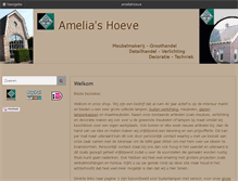 Tablet Screenshot of amelias.nl